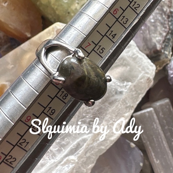 Alquimia by Ady kambaba silver gem ring - Picture 3 of 3